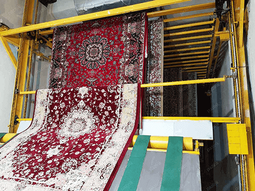 خشک کردن فرش